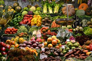 ensemble de légumes